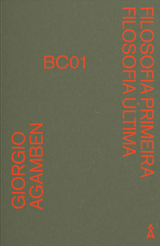 Filosofia primeira filosofia última