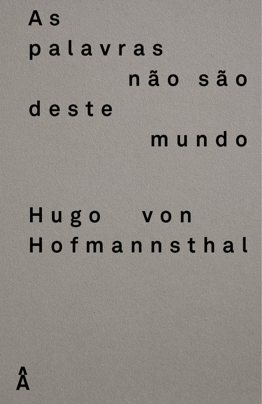 As palavras não são deste mundo
